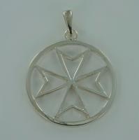 Croix de Malte encerclée - Taille 3 - Image&nbsp;3 
