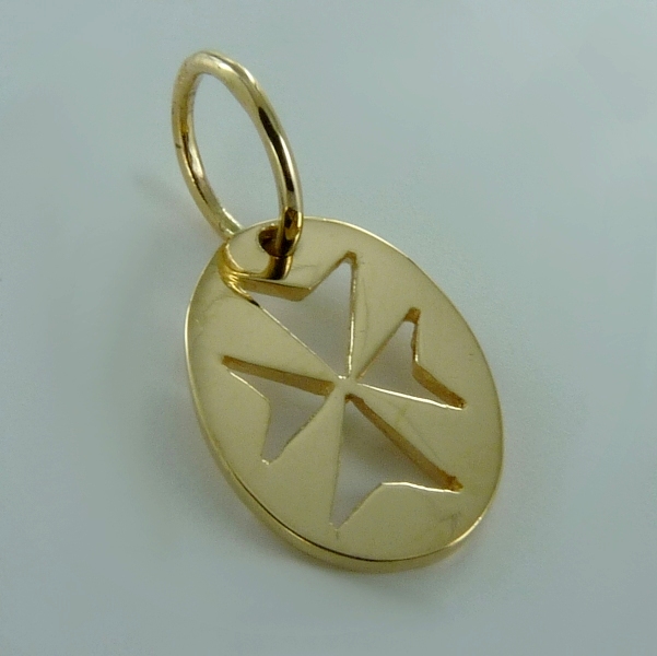 Médaille Croix de Malte ajourée - Taille 1 - Image 2 
