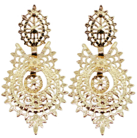 Boucles d'oreilles Or Jaune Portugaises 