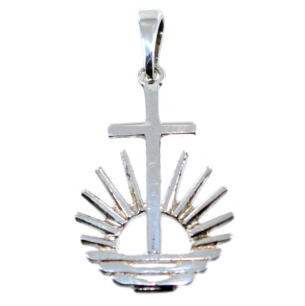 Croix Néo Apostolique - Taille 2 Argent 