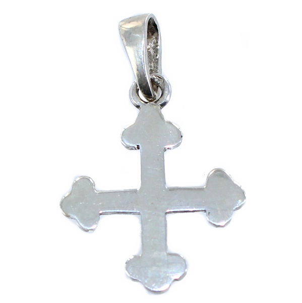 Croix de Saint Maurice pleine Argent 