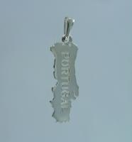 Pendentif&nbsp;Carte du Portugal - Taille 2 - Image&nbsp;2 