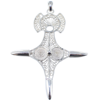 Pendentif Argent Croix du sud filigrane Ifri 