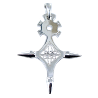 Pendentif Argent Croix du sud Tibesti 