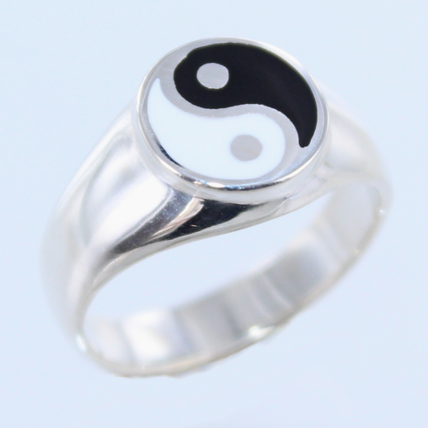 Bague Argent Yin Yang - Yogazen