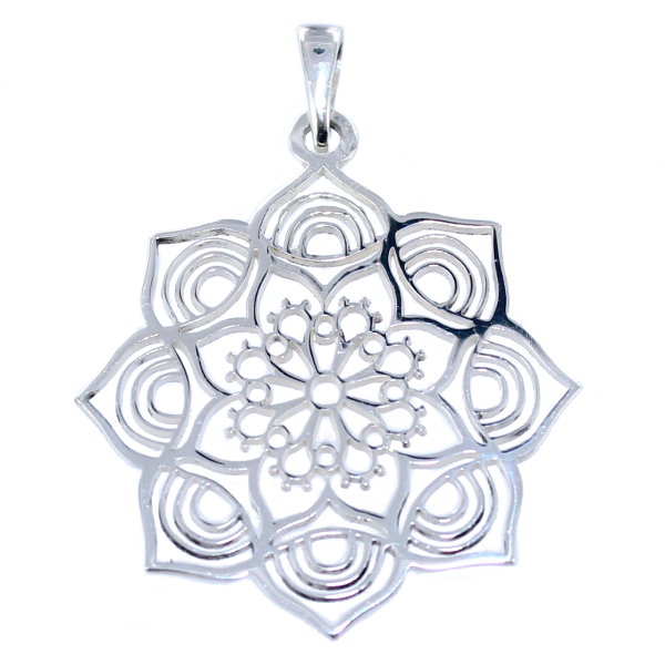 Pendentif Argent Mandala - Taille 2 