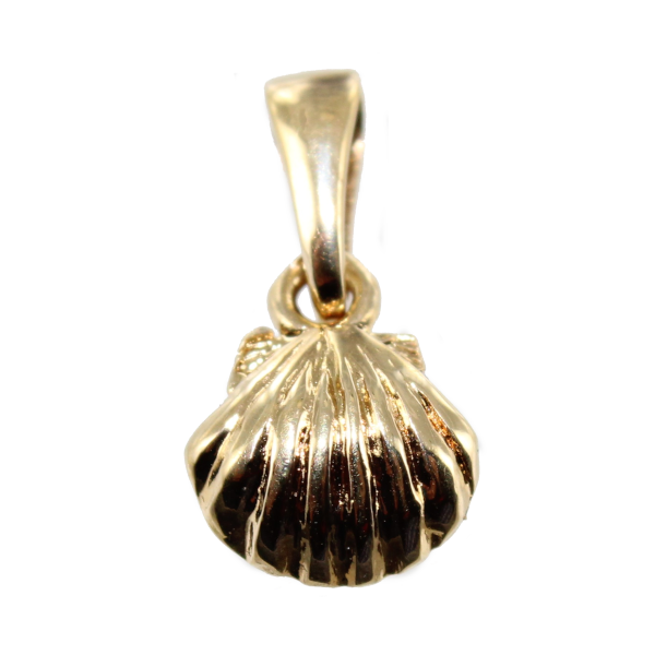 Pendentif Plaqué Or Coquille Saint Jacques - Taille 1 Exclu 