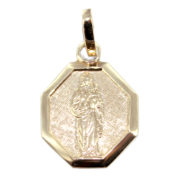 Médaille Or Jaune Sacré coeur 