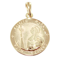 Médaille Or Jaune Sainte Rita