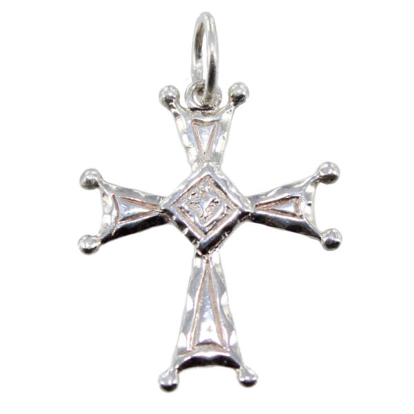 Croix pattée - Taille 1 Argent 