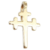 Croix breloque Or Jaune 