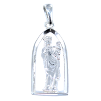 Pendentif Argent Vierge à l'enfant - Notre Dame de Paris - Taille 2 