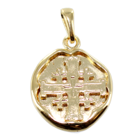 Médaille Croix de Jérusalem Or Jaune 