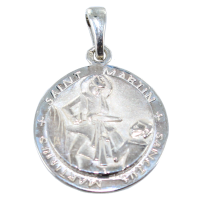 Médaille Argent Saint Martin 