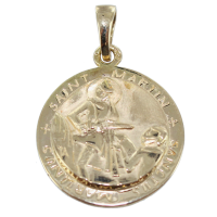 Médaille Or Jaune Saint Martin