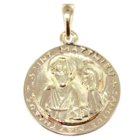 Médaille Or Jaune Saint Matthieu 