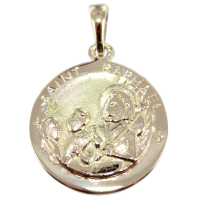Médaille Or Jaune Saint Raphaël 