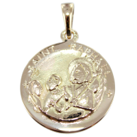 Médaille Or Jaune Saint Raphaël 