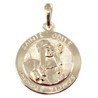 Médaille Or Jaune Sainte Odile