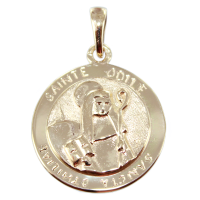 Médaille Or Jaune Sainte Odile 