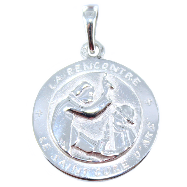 Médaille Argent Saint Curé d'Ars