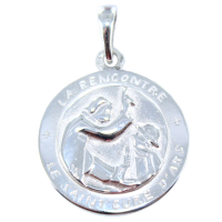 Médaille Argent Saint Curé d'Ars 