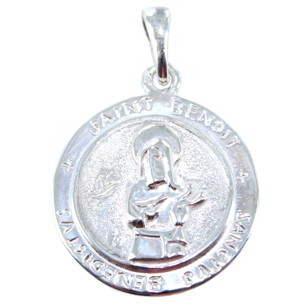 Médaille Argent Saint Benoit