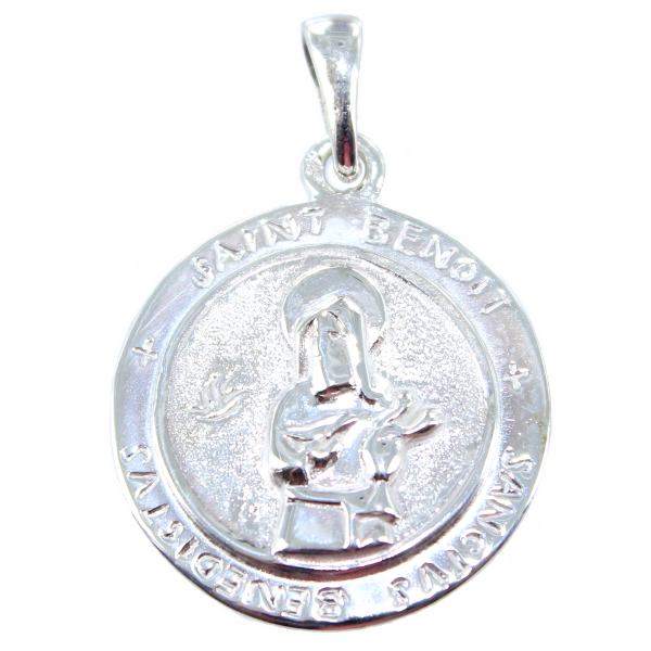 Médaille Argent Saint Benoit 