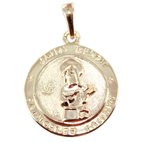 Médaille Or Jaune Saint Benoit 