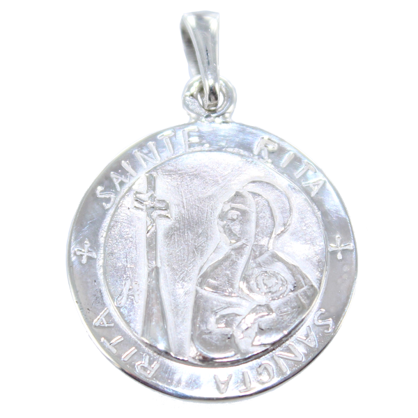 Médaille Argent Sainte Rita 