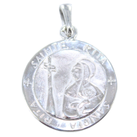 Médaille Argent Sainte Rita 