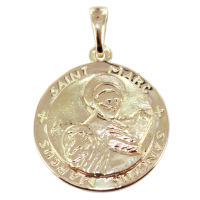 Médaille Or Jaune Saint Marc