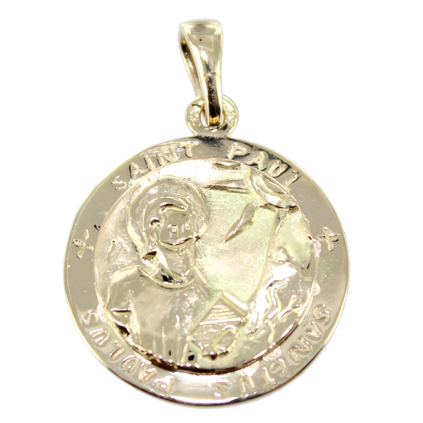 Médaille Or Jaune Saint Paul