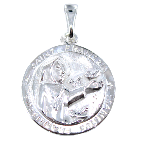 Médaille Argent Saint François 