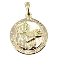 Médaille Or Jaune Saint François 