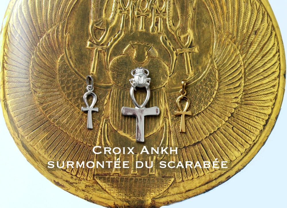 Croix de vie avec scarabée - Image 2 