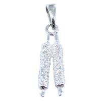 Croix De Caravaca En Argent Sterling 925 - Pendentif 2x1 Cm - Bijou Unisexe Homme/femme - Idée Cadeau Mariage, événement