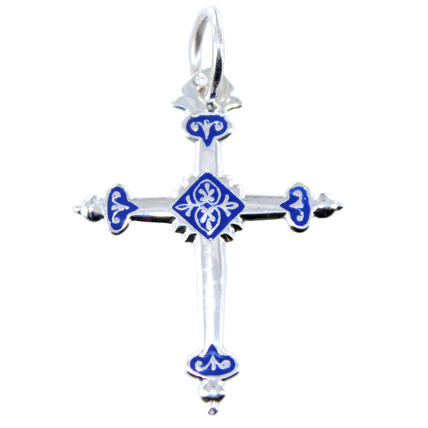 Croix Jeannette Alsacienne Argent 