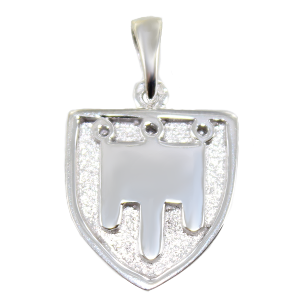 Pendentif Argent Blason de l'Auvergne 