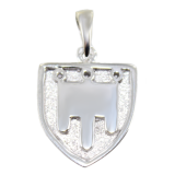 Pendentif Argent Blason de l'Auvergne 