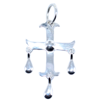 Pendentif Argent Croix d'Auvergne 