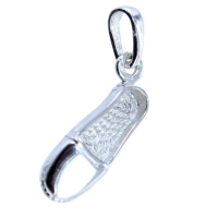 Pendentif Argent Espadrille 