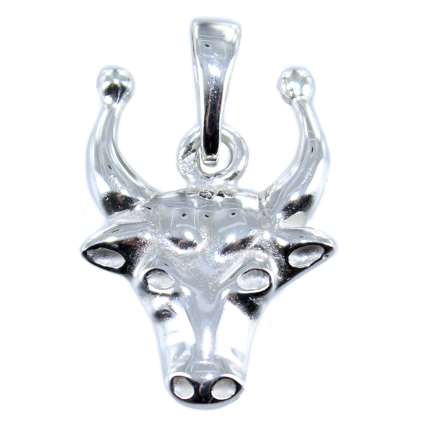 Pendentif Argent Tête de Vachette 