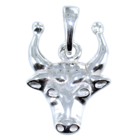 Pendentif Argent Tête de Vachette 