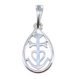 Croix Argent  gardianne 