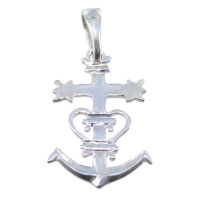 Croix de Camargue Tradition - Taille 2 Argent 