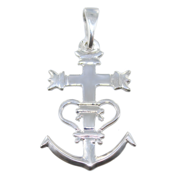 Croix de Camargue Tradition - Taille 3 Argent 