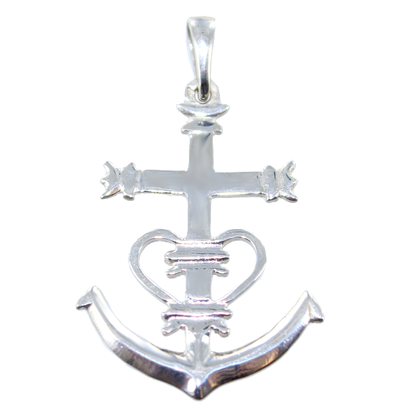 Croix de Camargue Tradition - Taille 4 Argent 