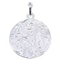 Médaille Triskell - Taille 2 Argent 