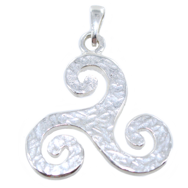 Pendentif Argent Triskell ciselé Taille 5 